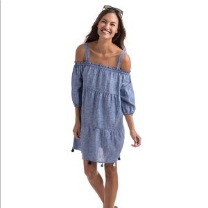 Vineyard Vines Linen Tassel Coverup/Dress
